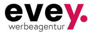 Logo der Werbeagentur Evey – Webdesign, Print- und Digital-Design aus Berlin